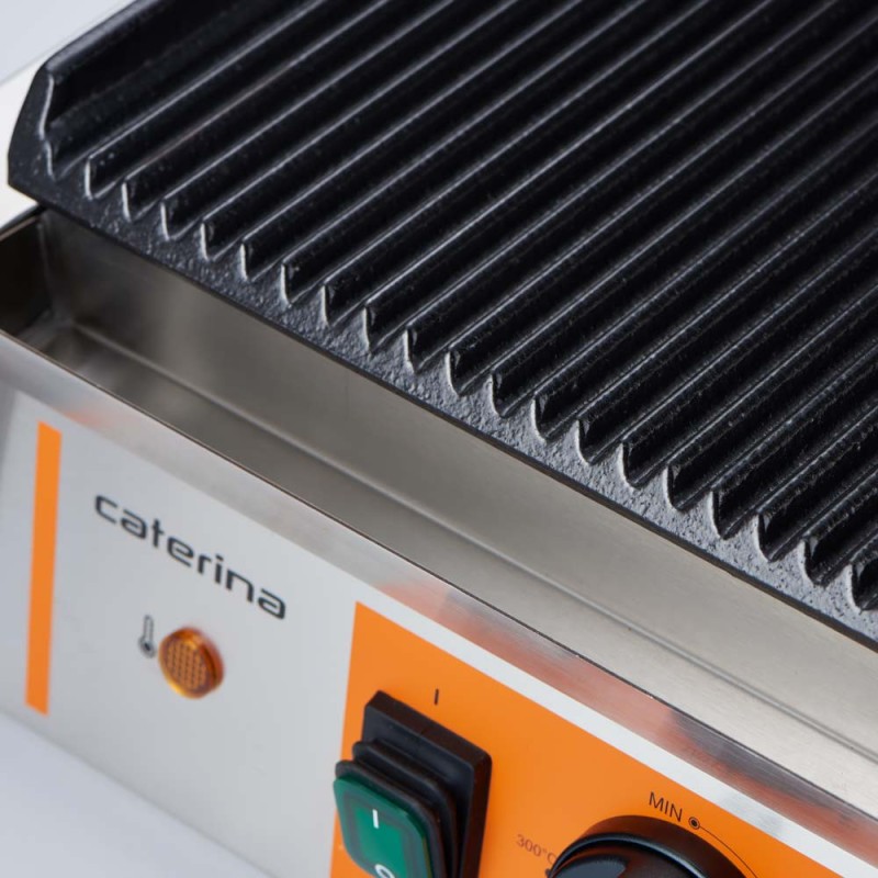 STALGAST - Grill double à contact strié, Puissance 3,6 kW