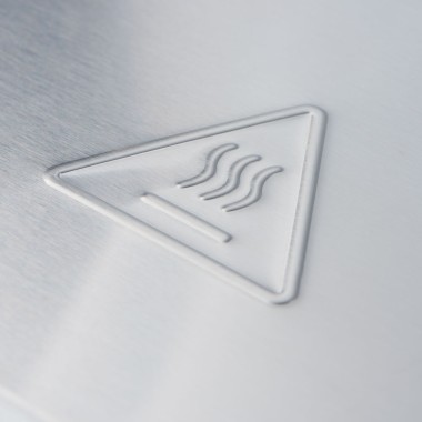 STALGAST - Grill double à contact strié, Puissance 3,6 kW