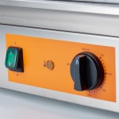 STALGAST - Plaque de cuisson grill, 2/3 lisse, 1/3 nervurée, Caterina, P 3,5 kW