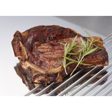 STALGAST - Plaque de cuisson grill, 2/3 lisse, 1/3 nervurée, Caterina, P 3,5 kW