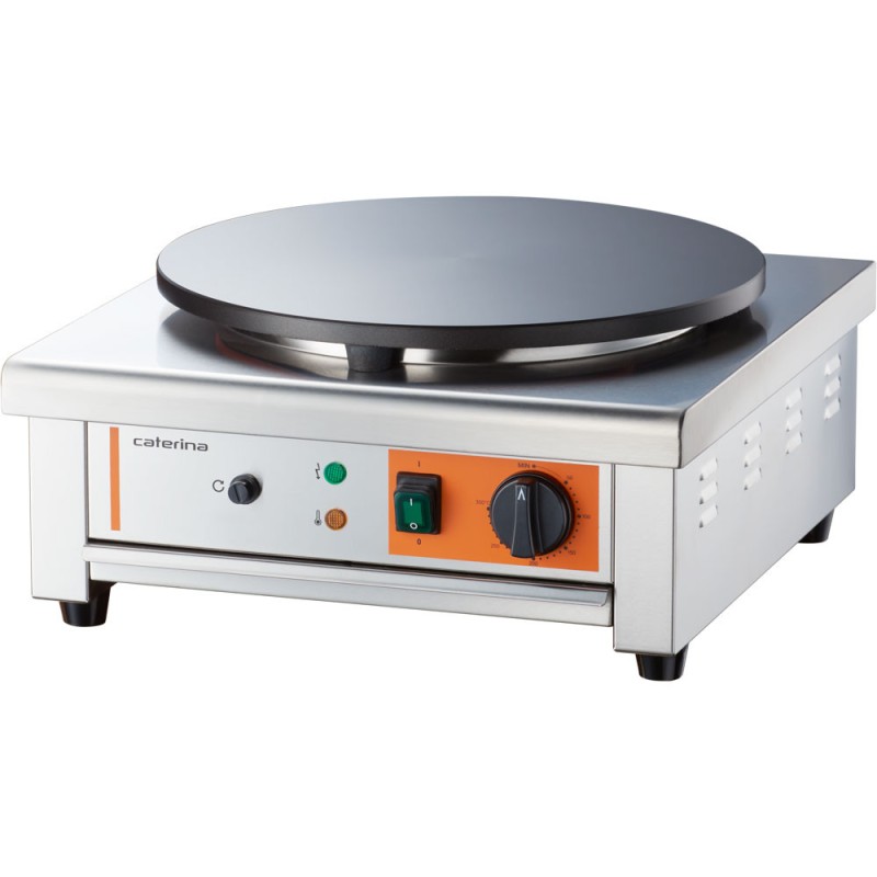 STALGAST - Crêpière avec plaque en fonte, Caterina, Ø 400 mm, P 3 kW