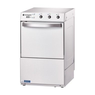 STALGAST - Lave-vaisselle désinfectant pour verre avec distributeur de liquide de nettoyage, P 2,77 kW, U 230 V