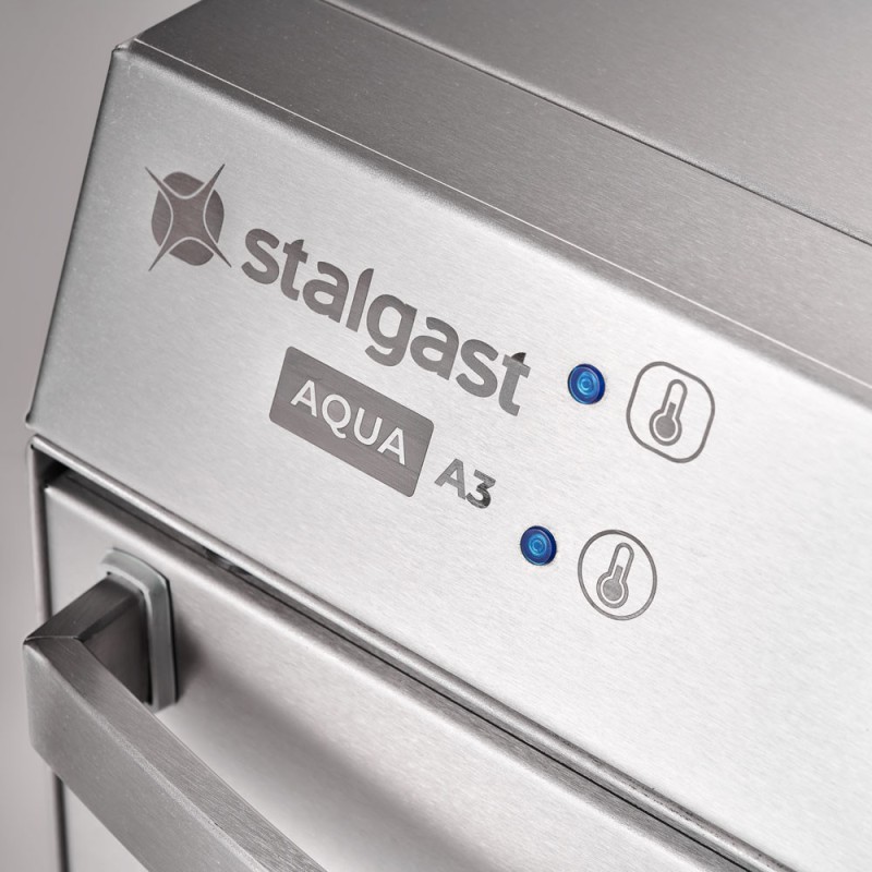 STALGAST - Lave-vaisselle désinfectant pour verre avec distributeur de liquide de nettoyage, P 2,77 kW, U 230 V