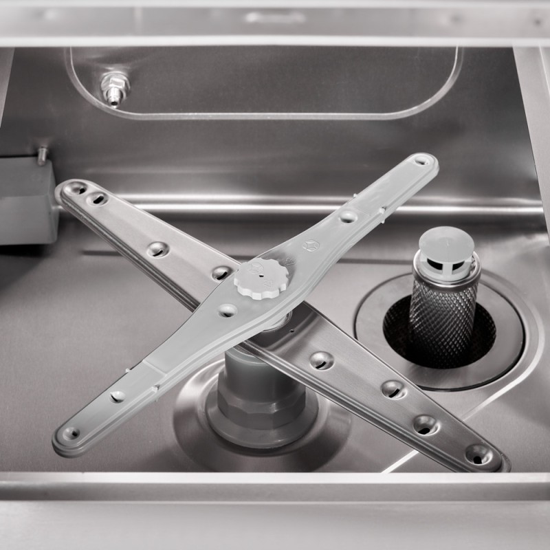 STALGAST - Lave-vaisselle désinfectant pour verre avec distributeur de liquide de nettoyage, P 2,77 kW, U 230 V