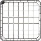 STALGAST - Panier pour assiettes  lave-vaisselle 400x400 mm