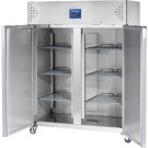 STALGAST - Armoire réfrigérée 2 portes en acier inoxydable, GN 2/1, V 1300 l