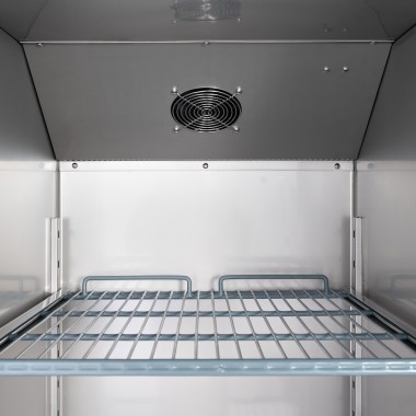 STALGAST - Armoire réfrigérée en acier inoxydable, GN 2/1, V 600 l