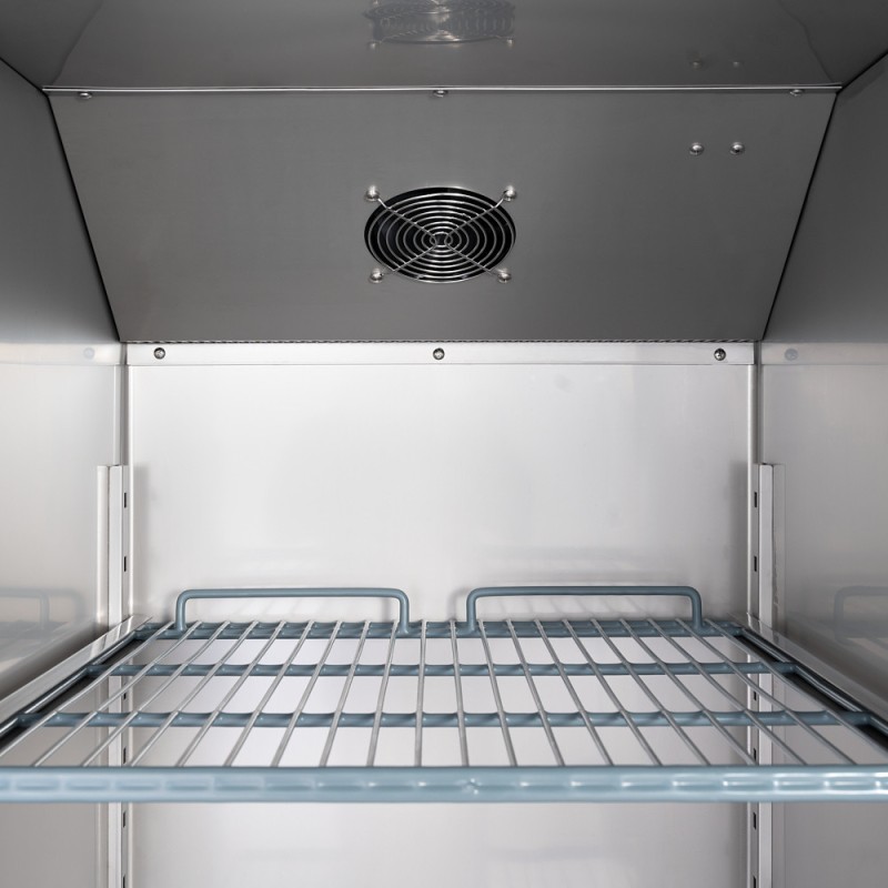 STALGAST - Armoire réfrigérée en acier inoxydable, GN 2/1, V 600 l