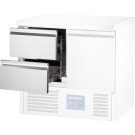 STALGAST - Module 2 tiroirs pour tables réfrigérées GN 1/1 avec groupe frigorifique en bas