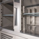 STALGAST - Table réfrigérée à 2 portes, groupe de réfrigération en bas, V 240 L