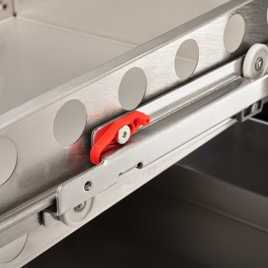 STALGAST - Table réfrigérée avec tiroirs, groupe frigorifique en bas, V 220 L