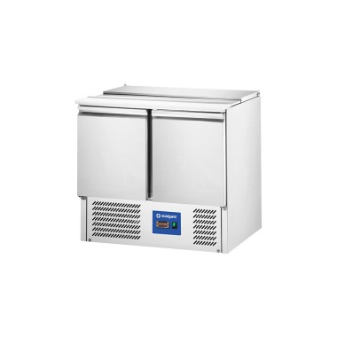 STALGAST - Table réfrigérée à salade à 2 portes, V 240 l