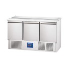 STALGAST - Table réfrigérée à salades avec 3 portes, V 368 litres