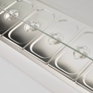 STALGAST - Vitrine réfrigérée superposée avec 6 bacs GN 1/3