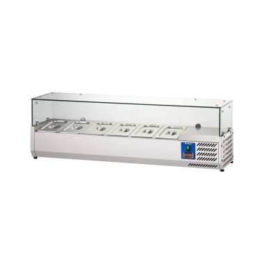 STALGAST - Vitrine réfrigérée  avec vitre 6 x GN 1/4