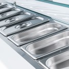 STALGAST - Vitrine réfrigérée surélevée avec vitre L 2000 mm