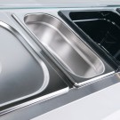 STALGAST - Vitrine réfrigérée surélevée avec vitre L 2000 mm
