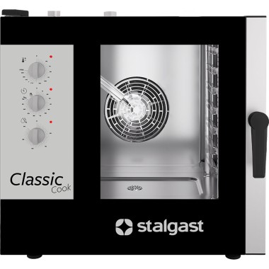 STALGAST - Four mixte à convection manuel gaz 7xGN1/1 14 kW