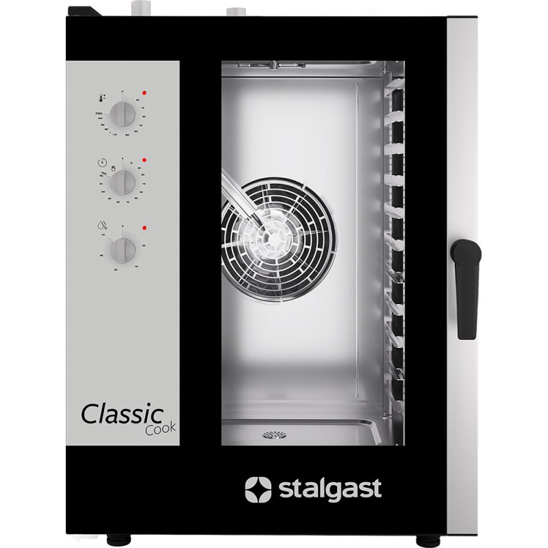 STALGAST - Four à convection-vapeur manuel gaz 11xGN1/1 P 20 kW
