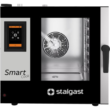STALGAST - Four mixte à convection vapeur à gaz tactile 7xGN2/1 P 20 kW