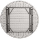 STALGAST - Table de service pliante ronde Ø 1150 h 740 mm.