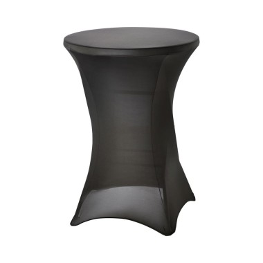 STALGAST - Housse de table de bar noir