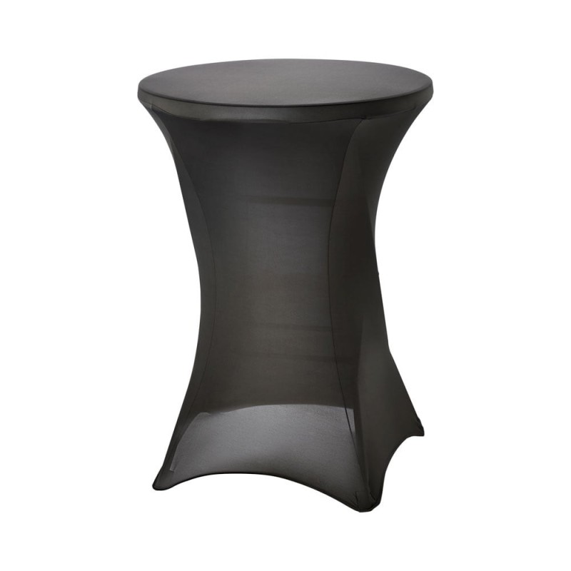 STALGAST - Housse de table de bar noir