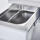 STALGAST - Poste neutre réglable avec tiroir