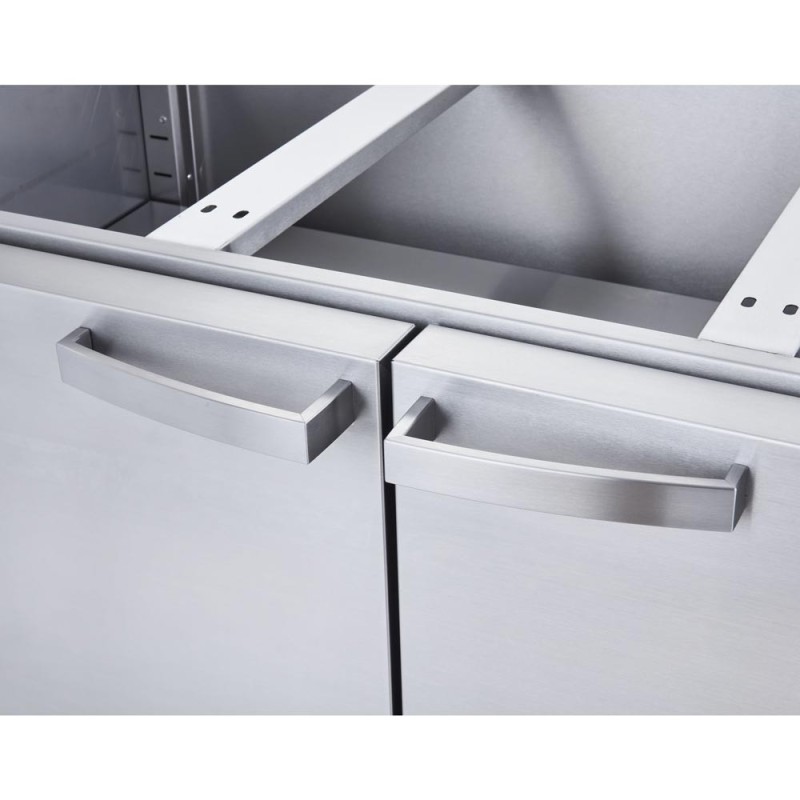 STALGAST - Base neutre avec portes 1200 mm