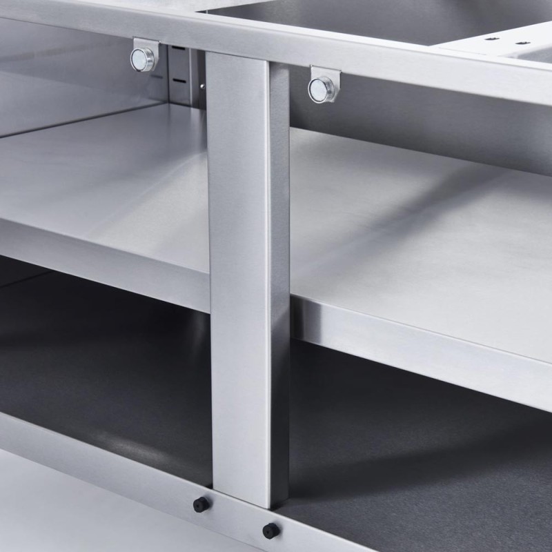 STALGAST - Base neutre avec portes 1200 mm