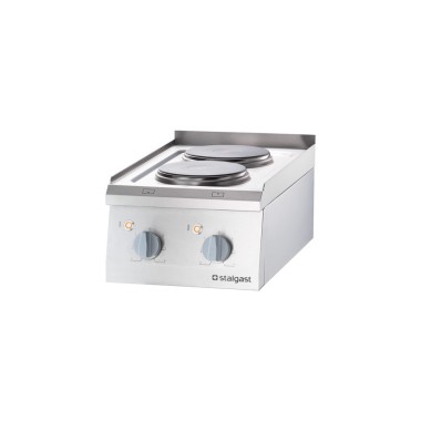 STALGAST - Cuisinière électrique 2 plaques 5,2 kW