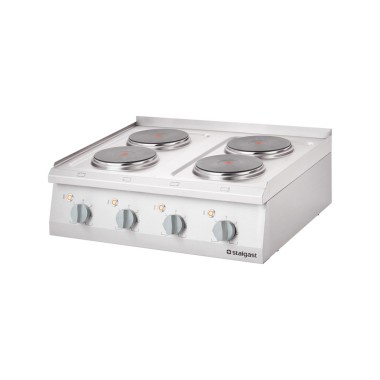STALGAST - Cuisinière électrique 4 plaques 10,4 kW