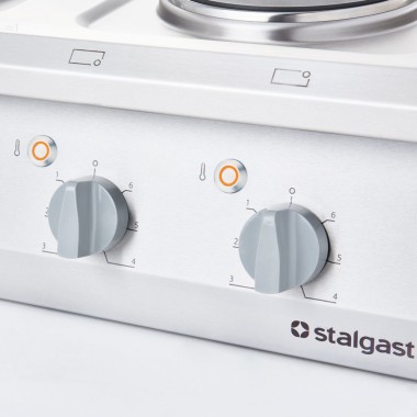 STALGAST - Cuisinière électrique 4 plaques 10,4 kW