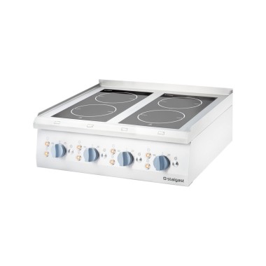 STALGAST - Cuisinière céramique 4 feux 10 kW