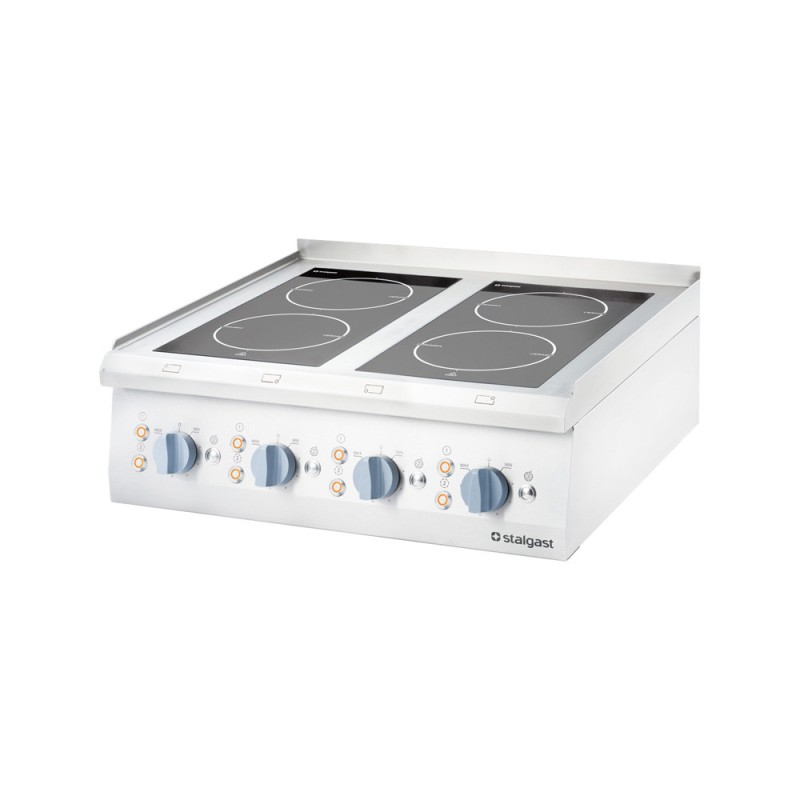STALGAST - Cuisinière céramique 4 feux 10 kW