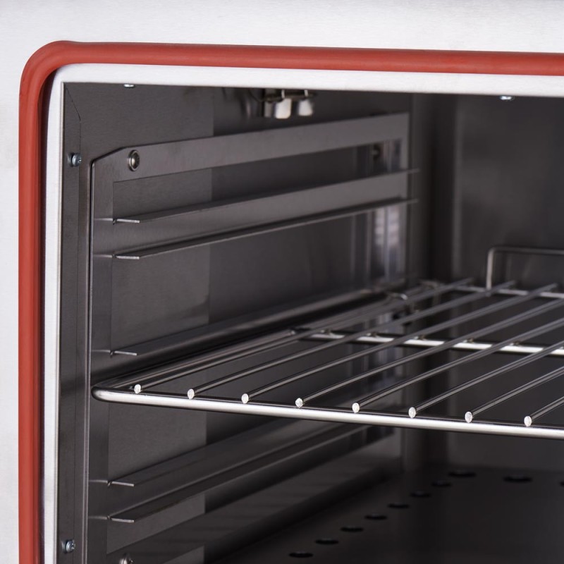 STALGAST - Cuisinière électrique 6 feux avec four électrique 15,6+7 kW