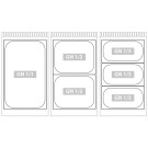 STALGAST - Bain Marie électrique 2xGN 1/1 1,6 kW