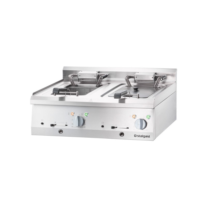 STALGAST - Friteuse électrique réglable V 2x10 l 18 kW