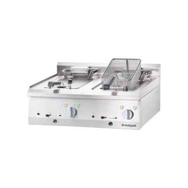 STALGAST - Friteuse électrique réglable V 2x10 l 18 kW