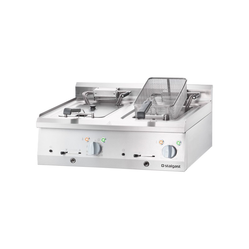 STALGAST - Friteuse électrique réglable V 2x10 l 18 kW