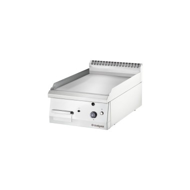 STALGAST - Plancha  gaz en acier lisse400x700 6,5 kW G30/37 mbar