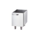 STALGAST - Plancha  gaz grill nervuré 400x700 6,5 kW G20/20 mbar