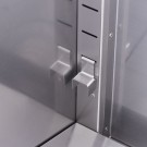 STALGAST - Plancha électrique nervurée avec couvercle 8,1 kW