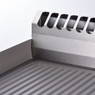 STALGAST - Plancha à gaz lisse et rainuré 800x700 13,0 kW G20/20 mbar