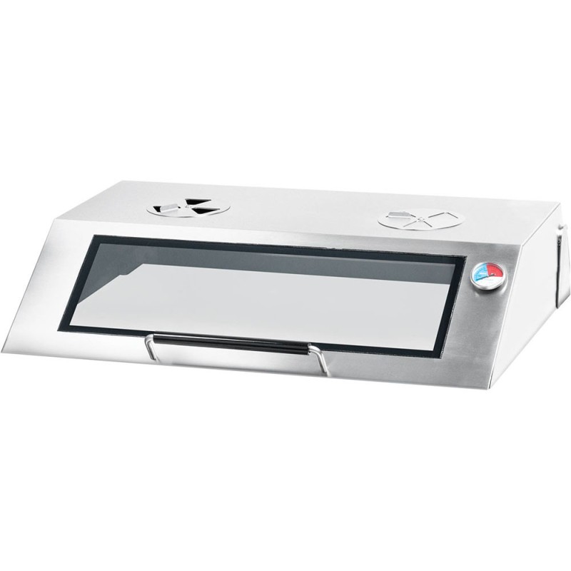 STALGAST - Plancha électrique lisse et nervurée avec couvercle 8,1 kW.