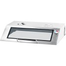 STALGAST - Plancha électrique lisse et nervurée avec couvercle 8,1 kW.