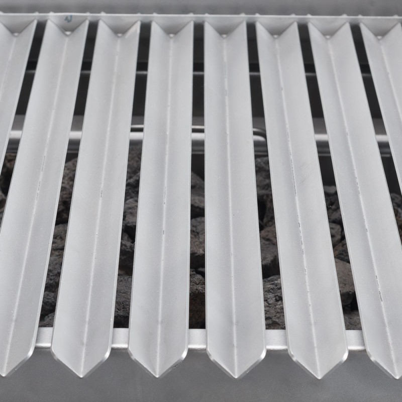 STALGAST - Gril gaz  pierre de lave  8.0 kW G20/20 mbar