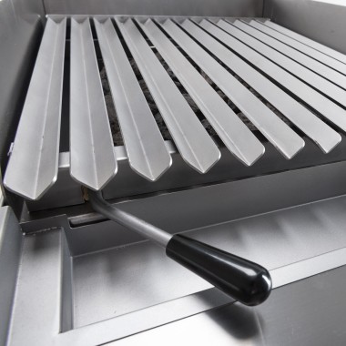 STALGAST - Gril gaz  pierre de lave  8.0 kW G20/20 mbar