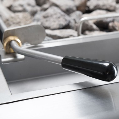 STALGAST - Gril gaz  pierre de lave  8.0 kW G20/20 mbar