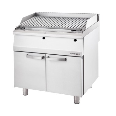 STALGAST - Grill à gaz cuisson pierre de lave